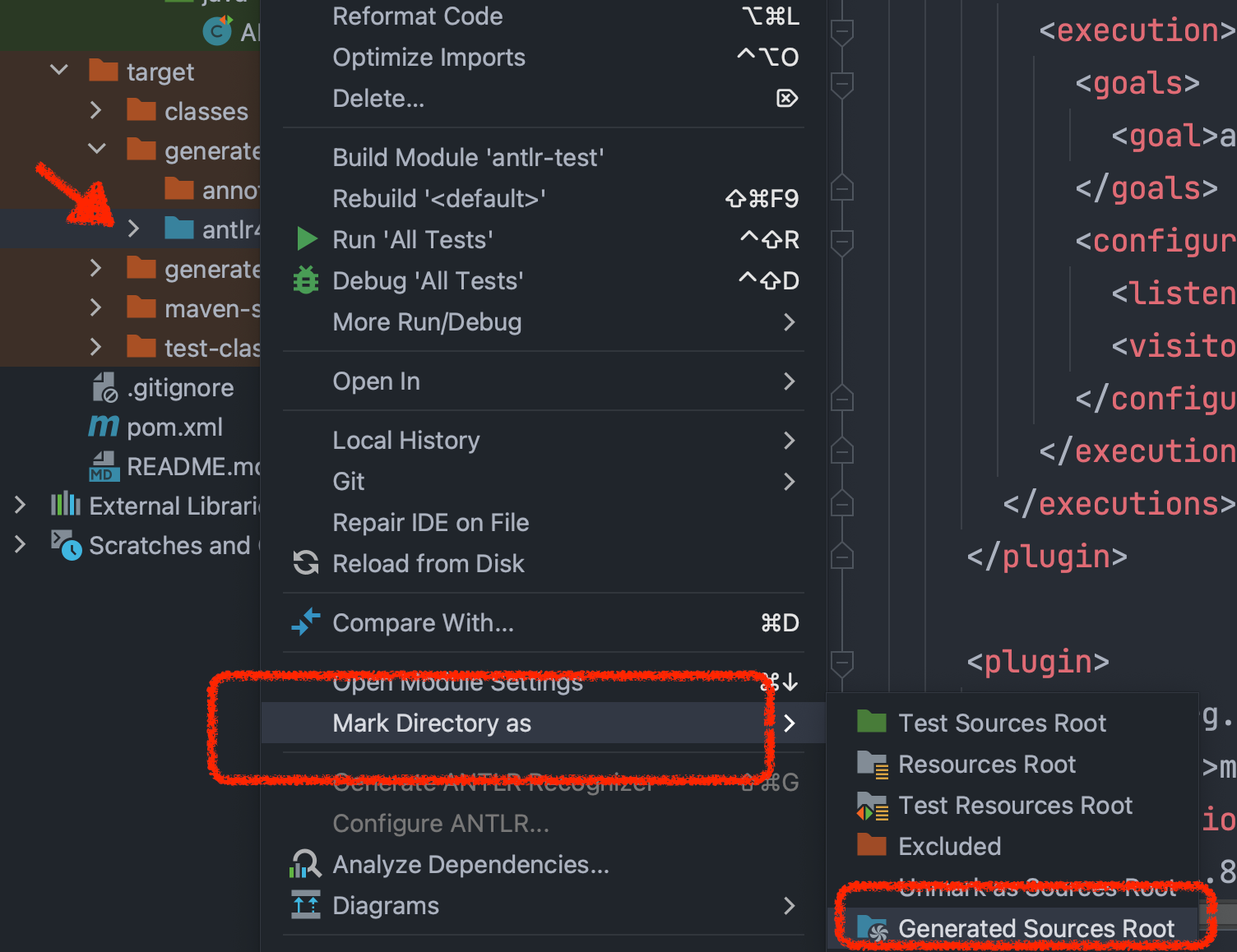 antlr4-root-mark